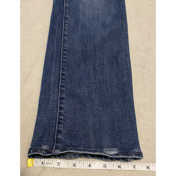 Coldwater Creek Jeans Womens 6 Straight Leg 28 x 30 Dark Denim Trousers Pants - Picture 12 of 12